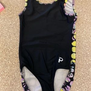 Plum gymnastic leotard